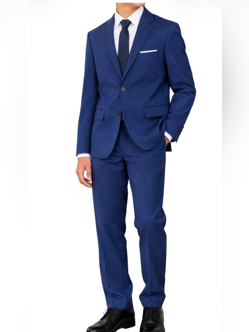 Cat & Jack Boys Navy Suit Blazer and Pants Set